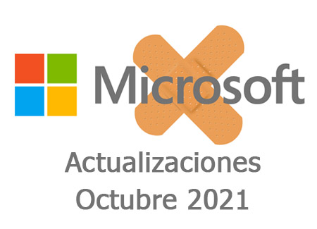 Alerta de Seguridad No 18/21: Actualizaciones de seguridad de Microsoft de octubre de 2021.